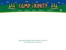 Tablet Screenshot of camptrinity.org